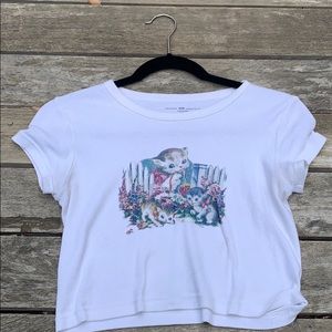 Brandy Melville cat shirt